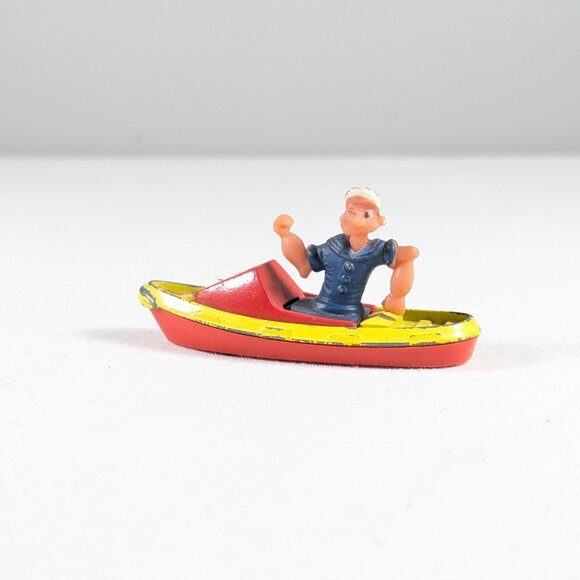 Vintage Corgi Popeye The Sailor Die Cast Boat Made In Great Britain - Picture 3 of 9